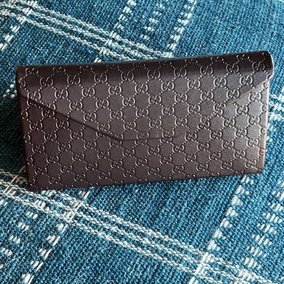 GUCCI Guccissima Collapsable Sunglass/Glass case new - Picture 2 of 10